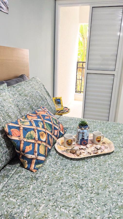Apto Centro Ubatuba Com Varanda Gourmet, Suite E Piscina Exteriör bild