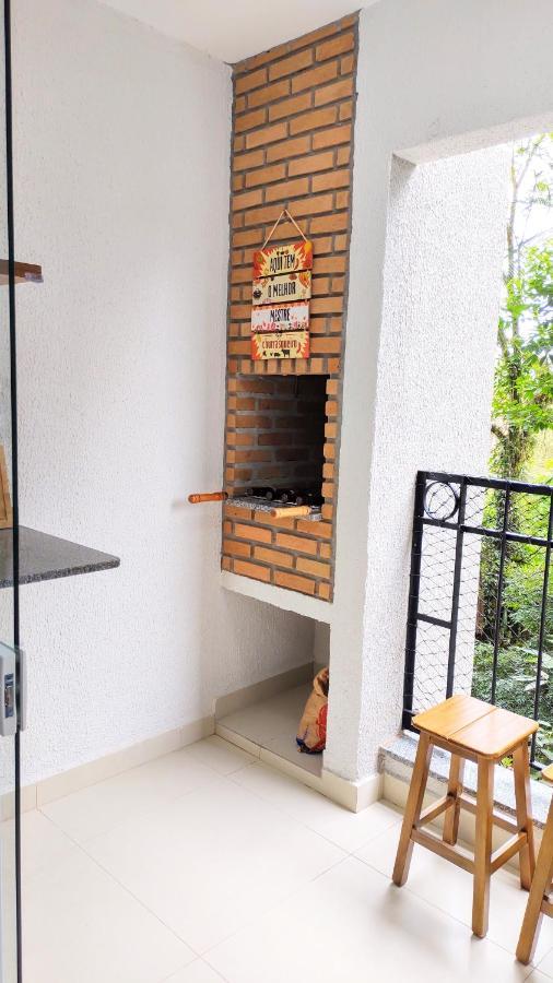 Apto Centro Ubatuba Com Varanda Gourmet, Suite E Piscina Exteriör bild