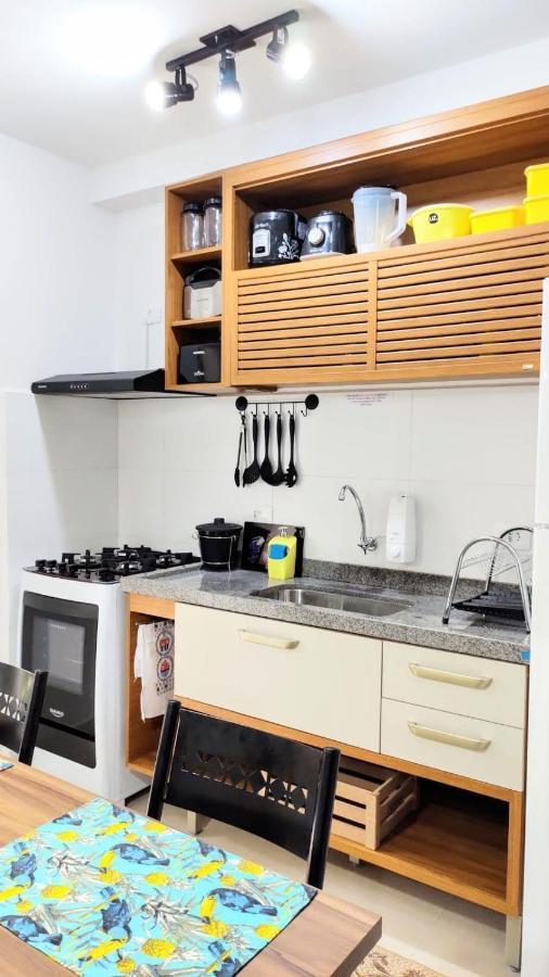 Apto Centro Ubatuba Com Varanda Gourmet, Suite E Piscina Exteriör bild