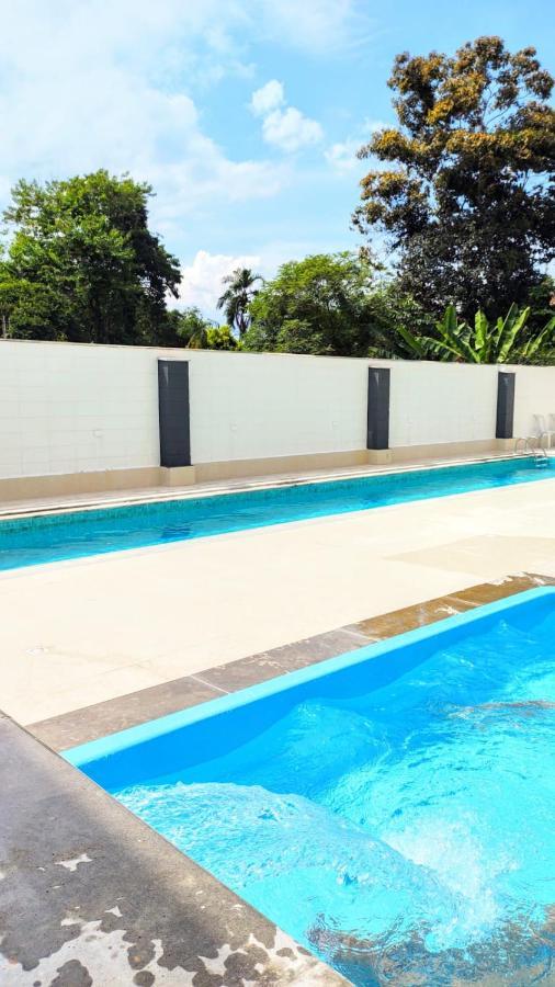 Apto Centro Ubatuba Com Varanda Gourmet, Suite E Piscina Exteriör bild