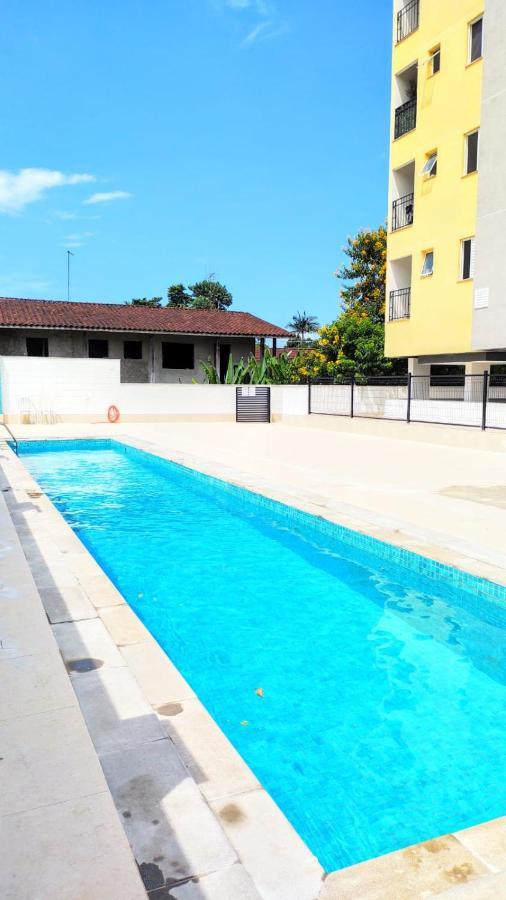 Apto Centro Ubatuba Com Varanda Gourmet, Suite E Piscina Exteriör bild